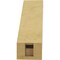Ekena Millwork 3-inch W x 8-inch D x 8-inch H Copenhagen Rough Cedar Woodgrain TimberThane Knee Brace, Primed BRCUR03X08X08CHGRCPR - alternate 5